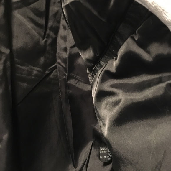 Vintage leather bomber jacket-Men’s SMALL - Picture 6 of 8